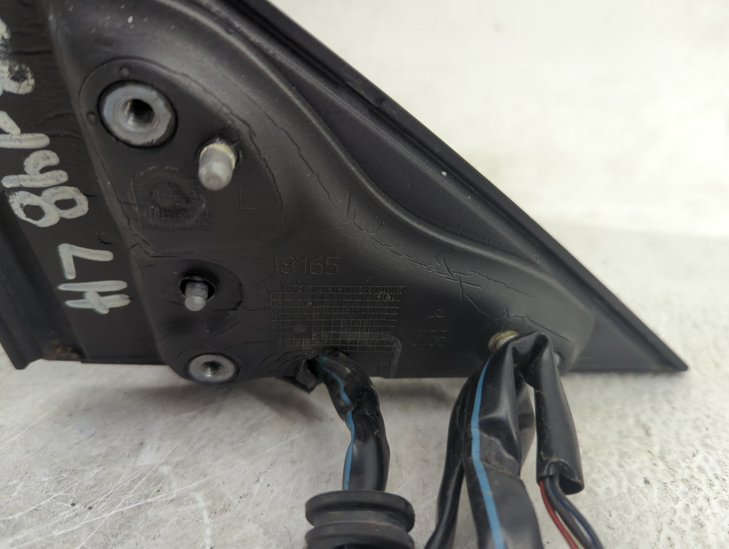 2008-2014 Audi A5 Driver Side View Mirror - Left Door Mirror OEM Used - Oemusedautoparts1.com