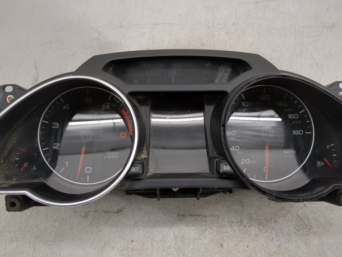 2010 Audi A5 Instrument Cluster Speedometer Gauges P/N:8T0920981J 503002361301 Miles: Fits OEM Used Auto Parts - Oemusedauto