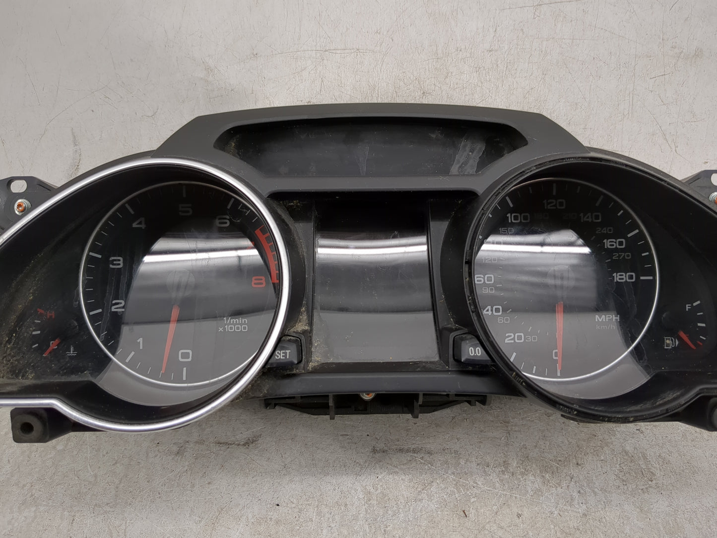 2010 Audi A5 Instrument Cluster Speedometer Gauges P/N:8T0920981J 503002361301 Miles: Fits OEM Used Auto Parts - Oemusedauto