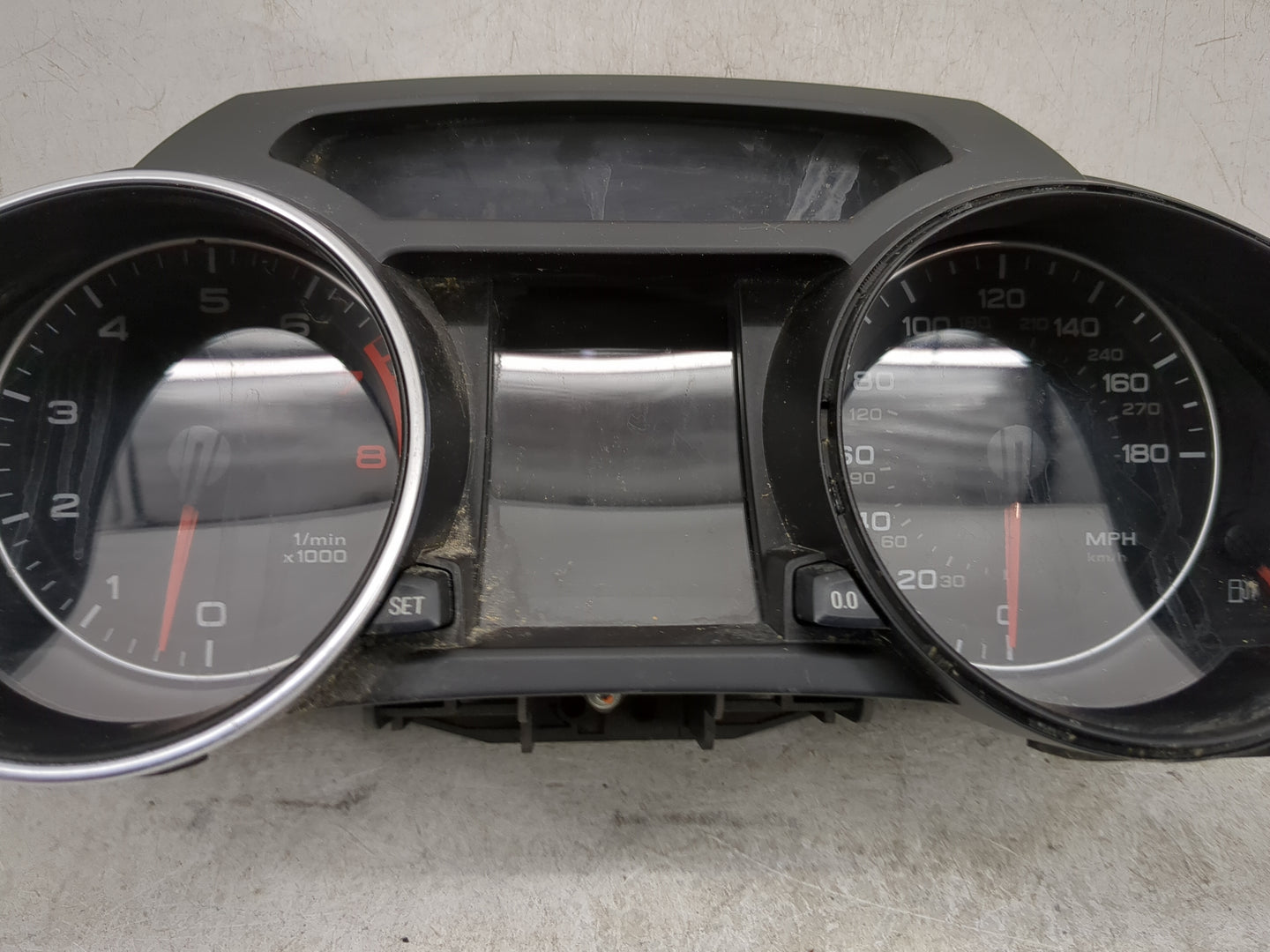 2010 Audi A5 Instrument Cluster Speedometer Gauges P/N:8T0920981J 503002361301 Miles: Fits OEM Used Auto Parts - Oemusedauto
