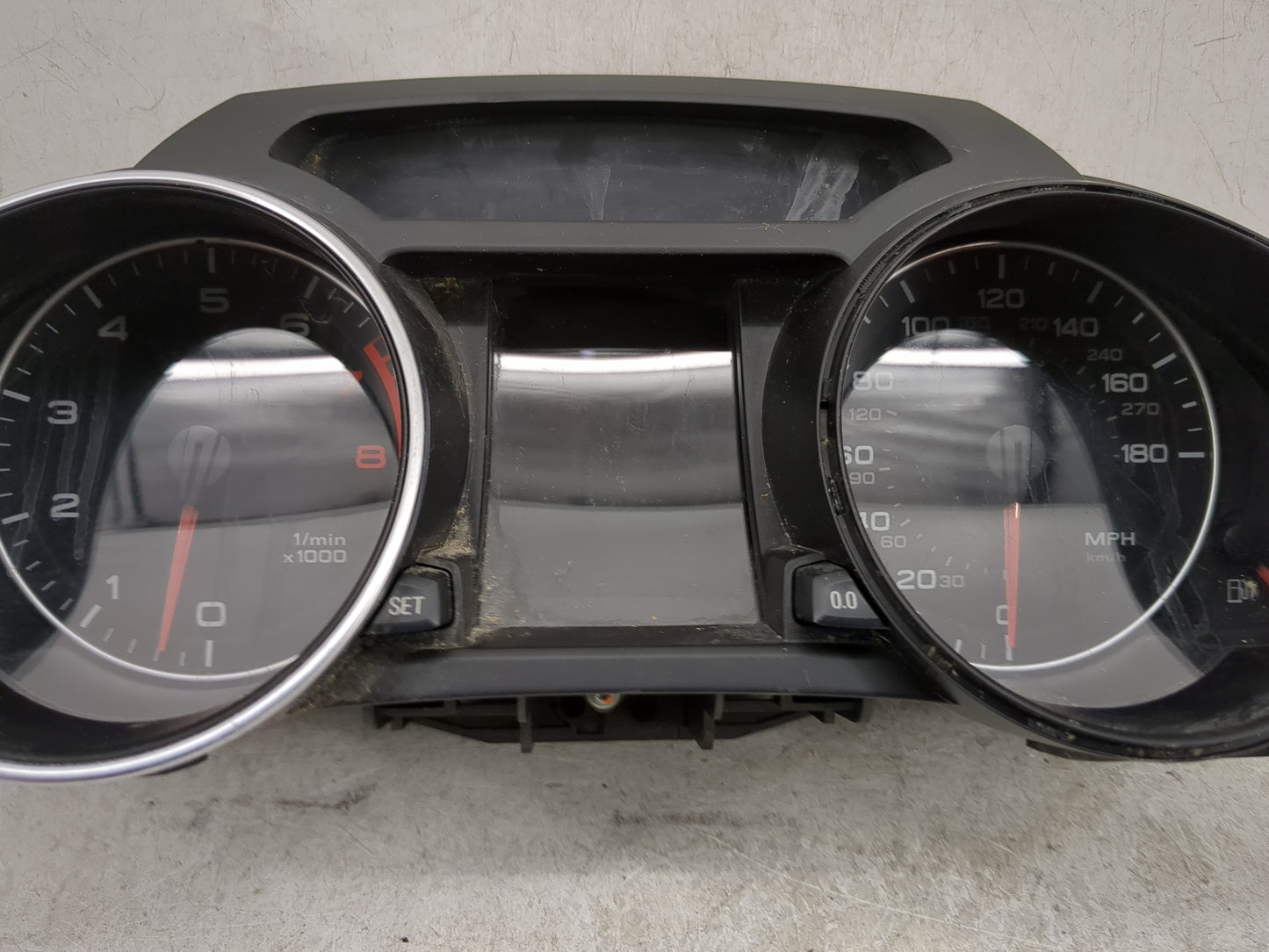 2010 Audi A5 Instrument Cluster Speedometer Gauges P/N:8T0920981J 503002361301 Miles: Fits OEM Used Auto Parts - Oemusedauto