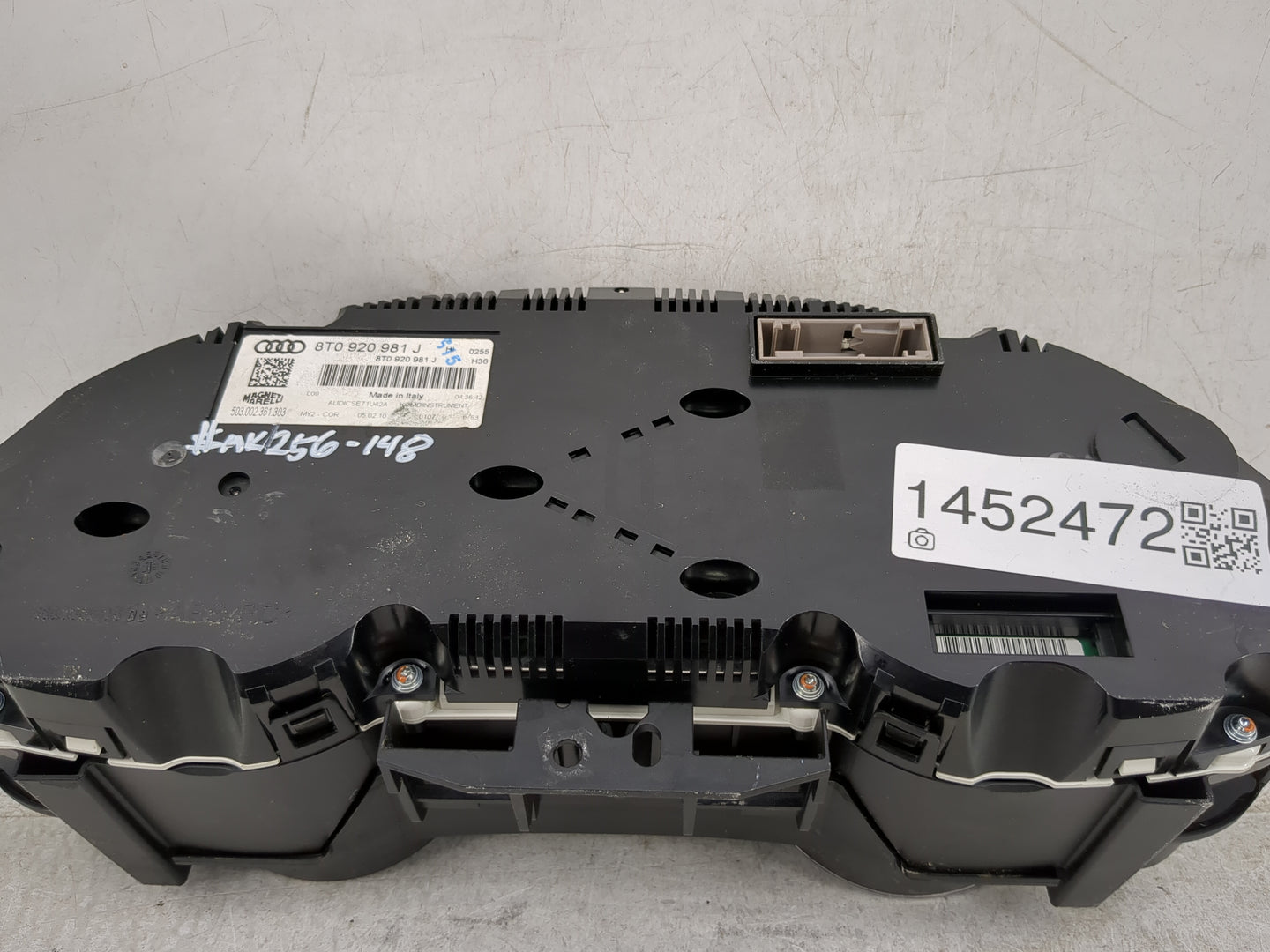 2010 Audi A5 Instrument Cluster Speedometer Gauges P/N:8T0920981J 503002361301 Miles: Fits OEM Used Auto Parts - Oemusedauto