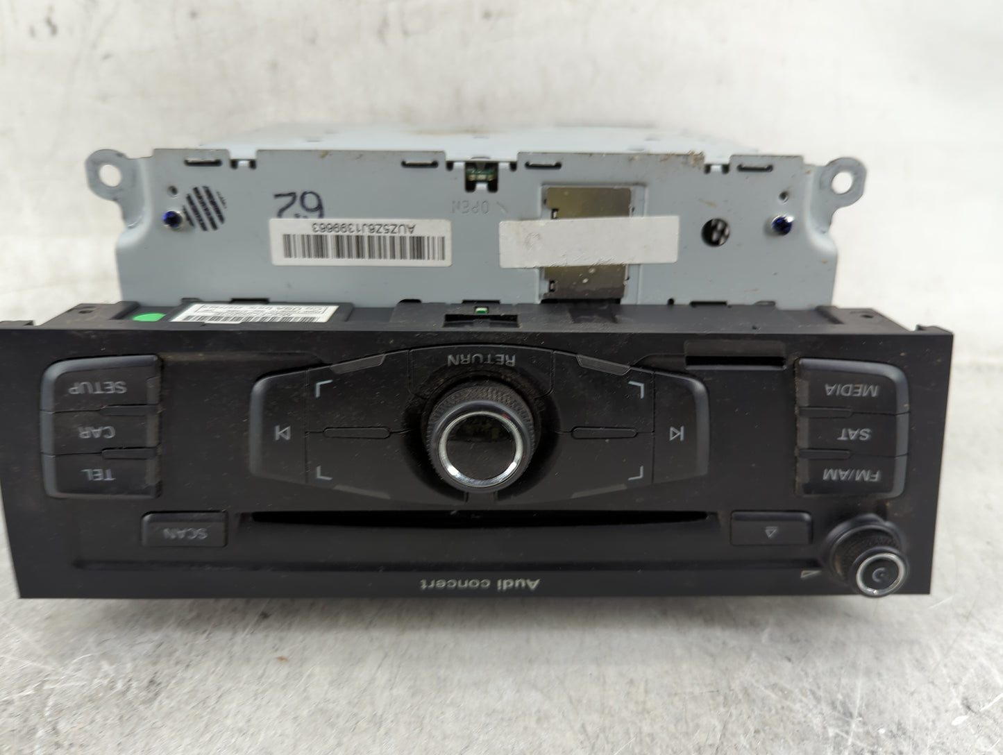 2008-2012 Audi A5 Radio AM FM Cd Player Receiver Replacement Fits Fits 2008 2009 2010 2011 2012 OEM Used Auto Parts - Oemuse