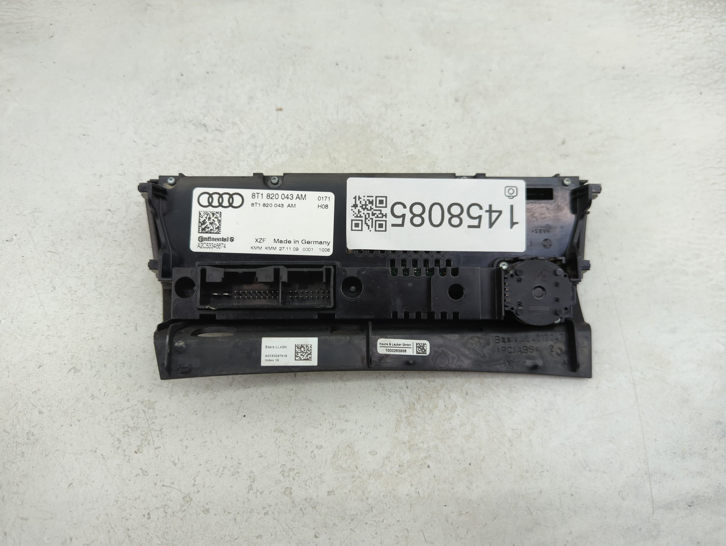 2010-2013 Audi A5 Climate Control Module Temperature AC/Heater Replacement P/N:8T1 820 043 AM Fits Fits 2010 2011 2012 2013 