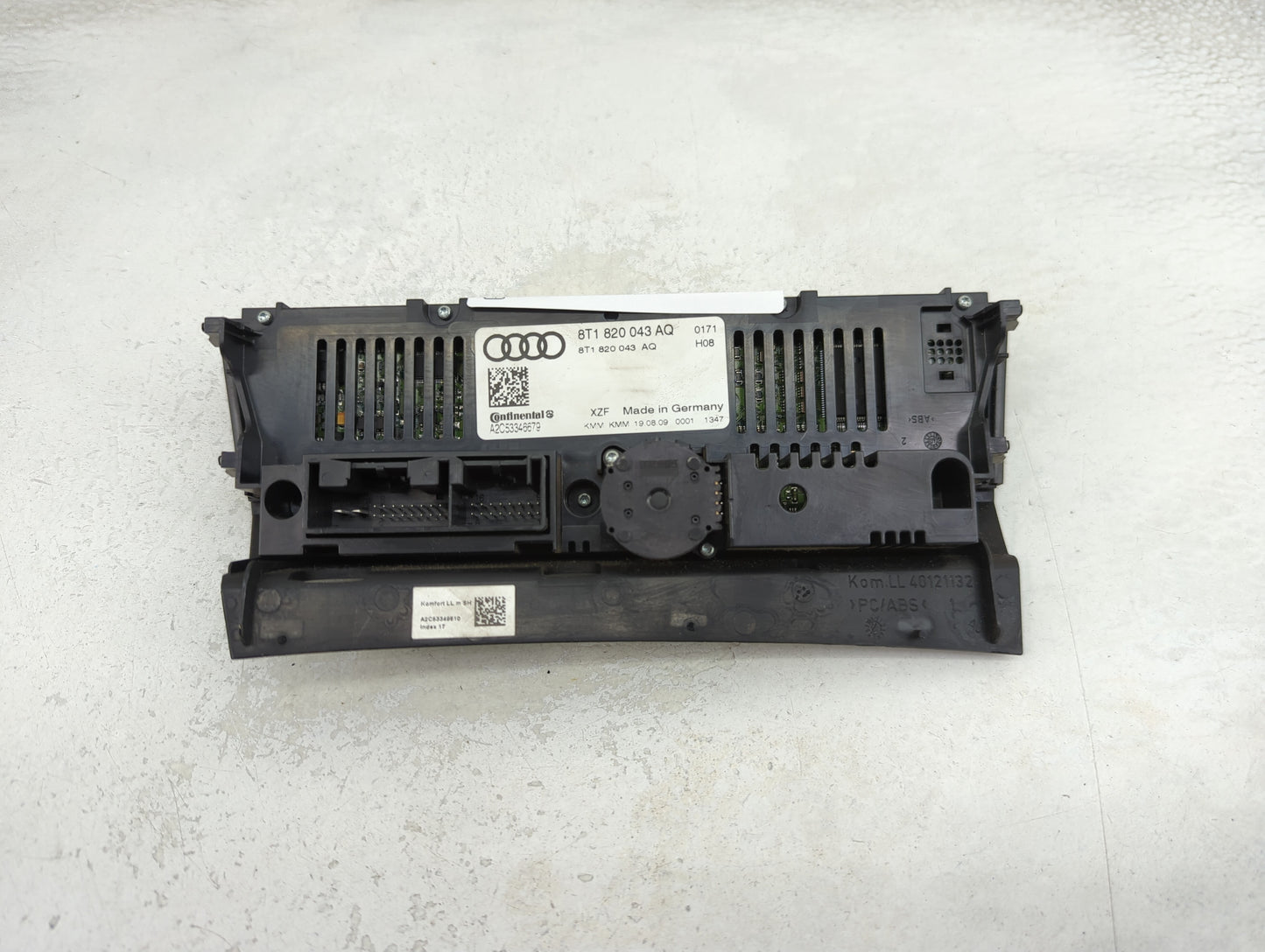 2010-2013 Audi A5 Climate Control Module Temperature AC/Heater Replacement P/N:8T1820043AQ A2C53346679 Fits OEM Used Auto Pa
