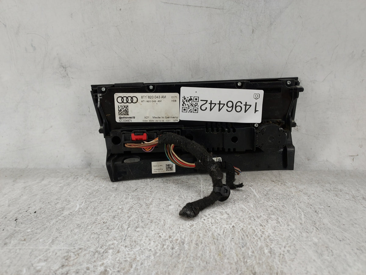 2010-2013 Audi A5 Climate Control Module Temperature AC/Heater Replacement P/N:8T1820043AM A2C53346674 Fits OEM Used Auto Pa