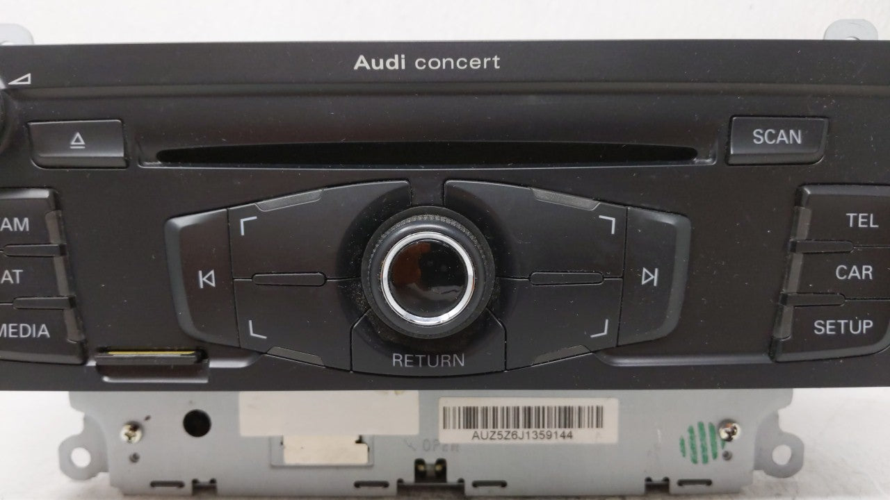 2015-2017 Audi A5 Radio AM FM Cd Player Receiver Replacement P/N:8T1 035 186 R Fits Fits 2010 2011 2012 2013 2014 2015 2016 