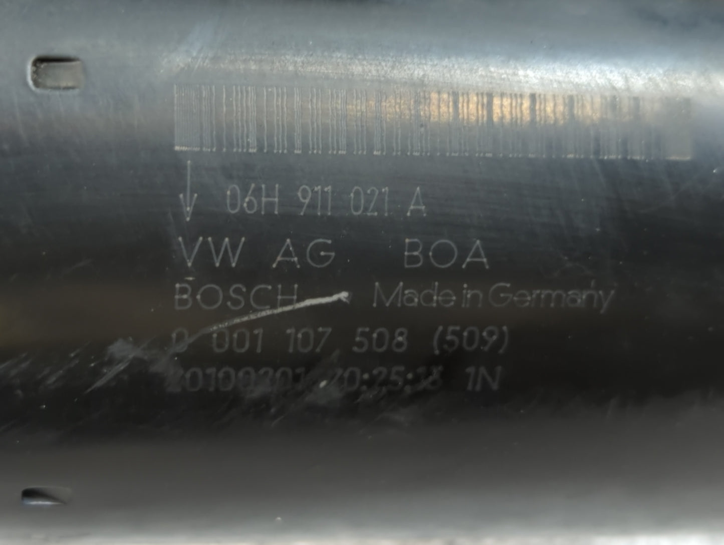 2010-2014 Audi A5 Car Starter Motor Solenoid OEM P/N:0 001 107 508 06H 911 021 A Fits OEM Used Auto Parts - Oemusedautoparts