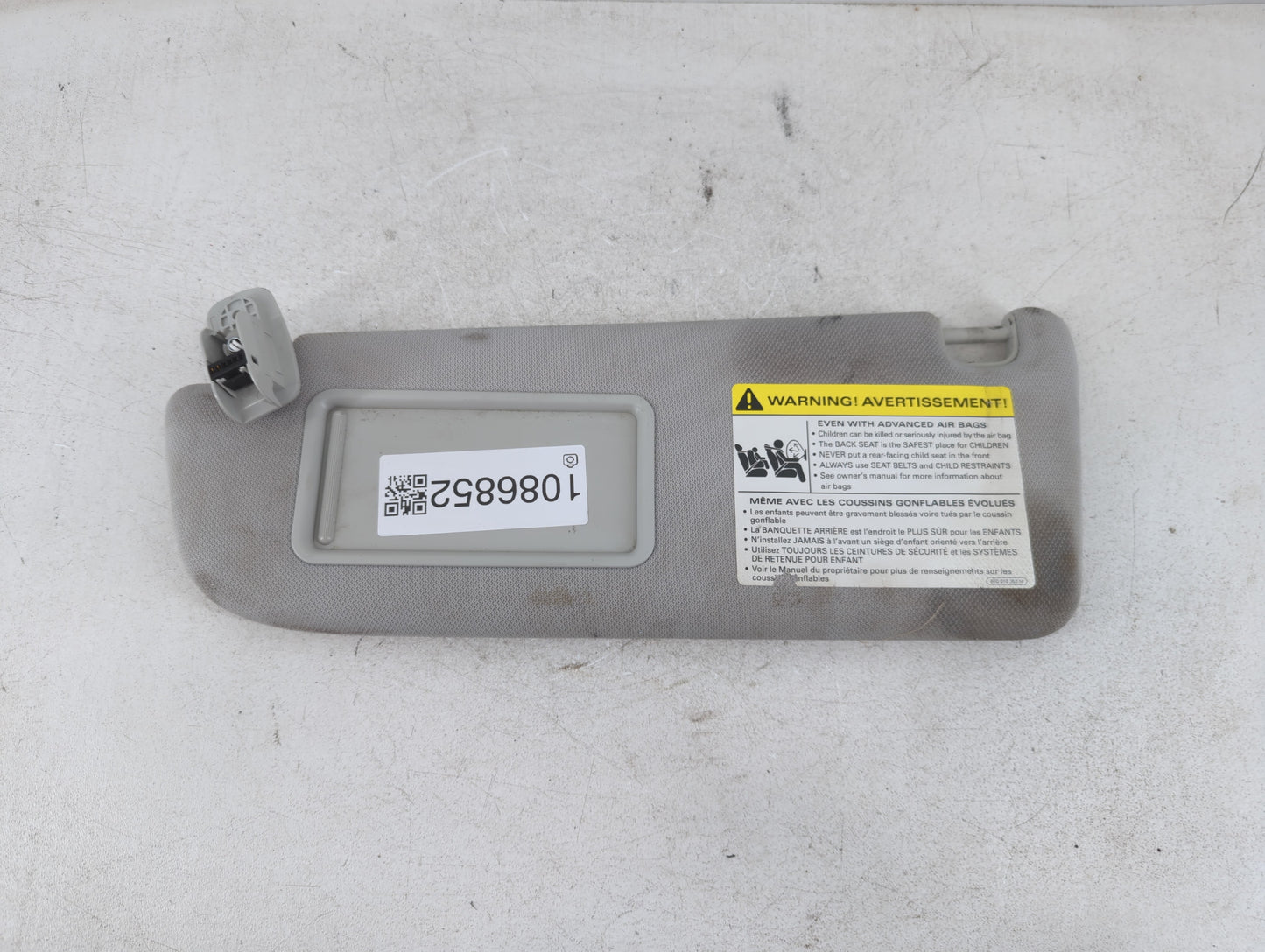 2005-2011 Audi A6 Sun Visor Shade Replacement Driver Left Mirror Fits Fits 2005 2006 2007 2008 2009 2010 2011 OEM Used Auto 