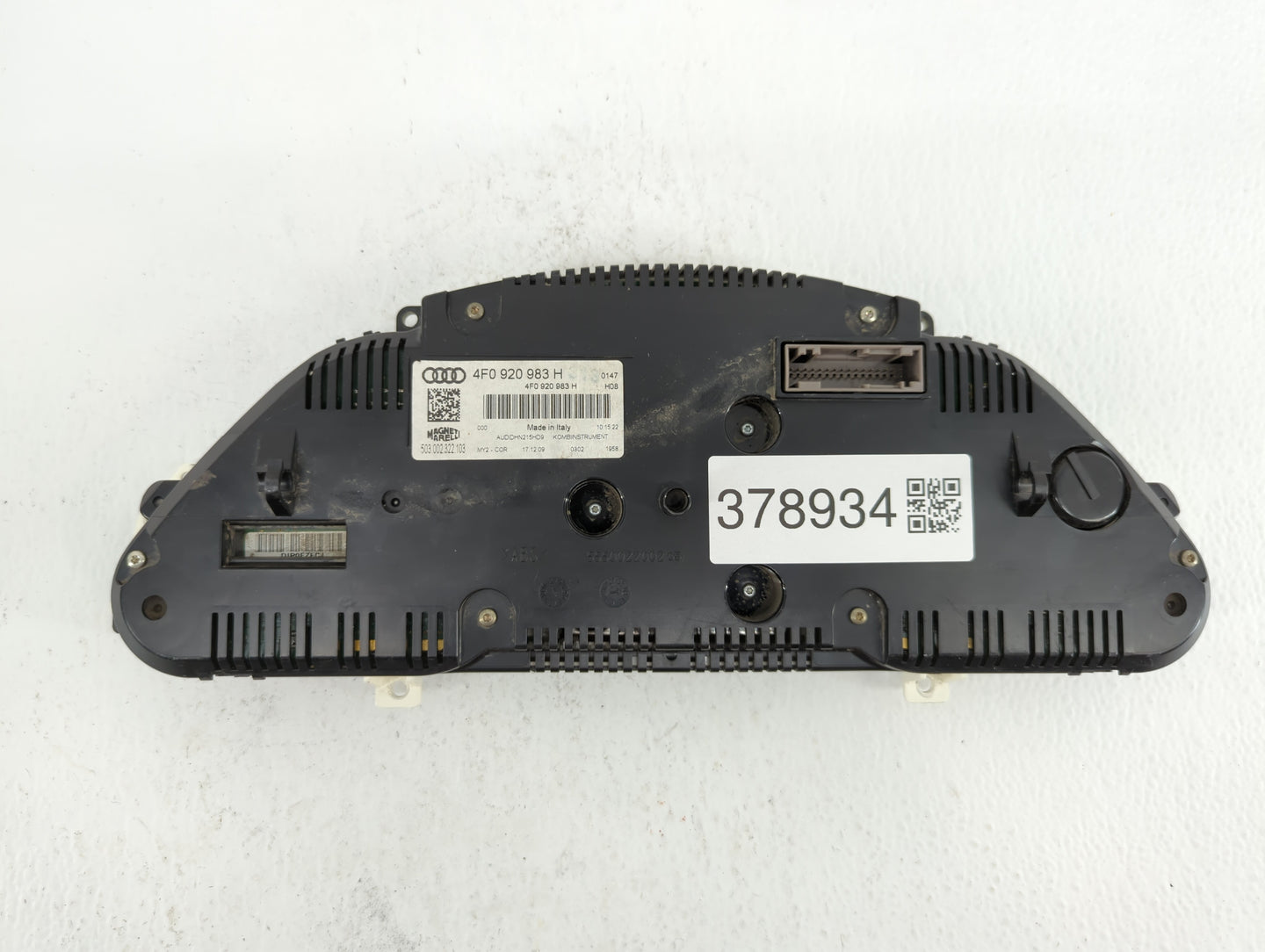 2009-2011 Audi A6 Instrument Cluster Speedometer Gauges P/N:4F0 920 983 H Miles: Fits Fits 2009 2010 2011 OEM Used Auto Part