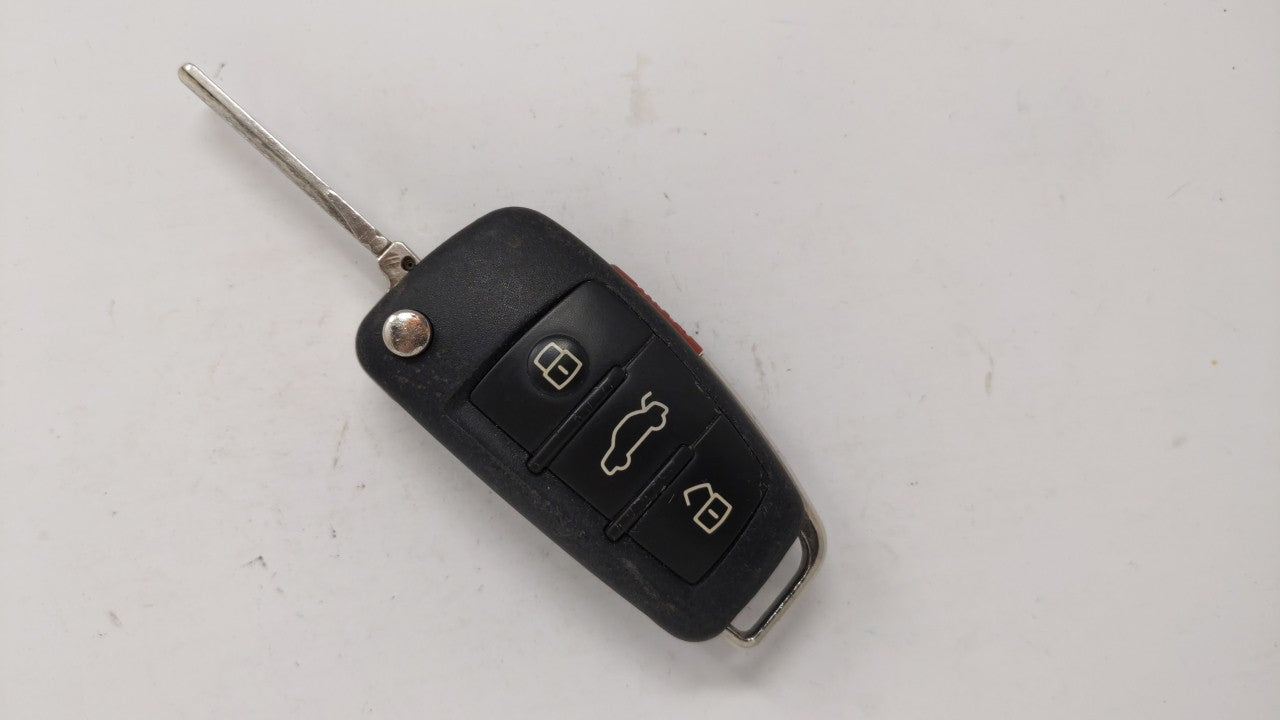 Audi A6 Keyless Entry Remote Fob Nbgfs12p71 8v0 837 220 E 4 Buttons - Oemusedautoparts1.com