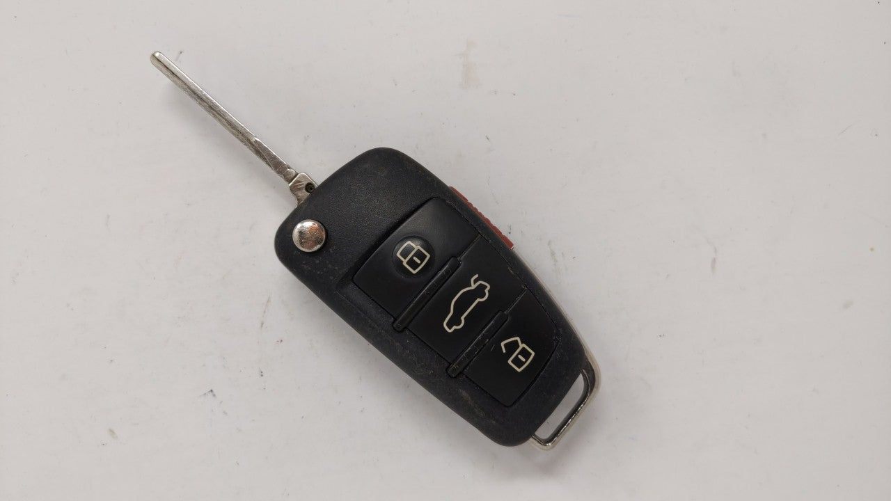 Audi A6 Keyless Entry Remote Fob Nbgfs12p71 8v0 837 220 E 4 Buttons - Oemusedautoparts1.com