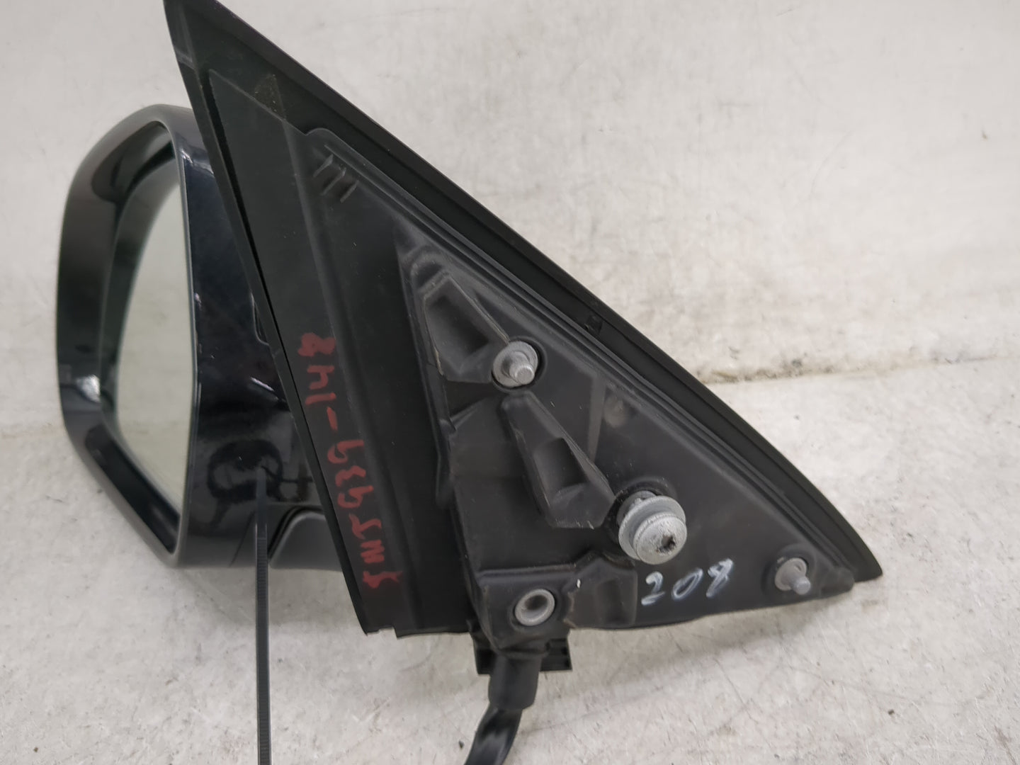 2008-2010 Audi A8 Driver Side View Mirror - Left Door Mirror OEM Used - Oemusedautoparts1.com