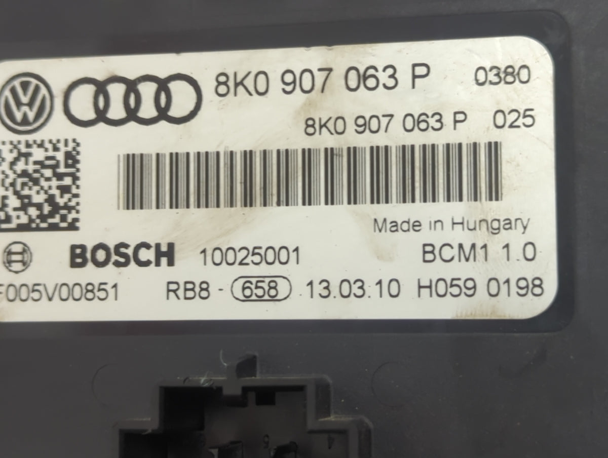 2009-2012 Audi Q5 Body Control Module Bcm Inner Cabin Fuse Box - Oemusedautoparts1.com
