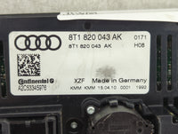 2009-2012 Audi Q5 Climate Control Module Temperature AC/Heater Replacement P/N:8T1 820 043 AK Fits OEM Used Auto Parts - Oem