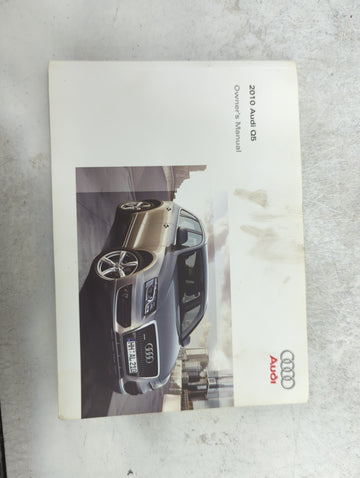 2010 Audi Q5 Owners Manual Book Guide P/N:101.561.8RB.23 101.562.860.21 OEM Used Auto Parts - Oemusedautoparts1.com