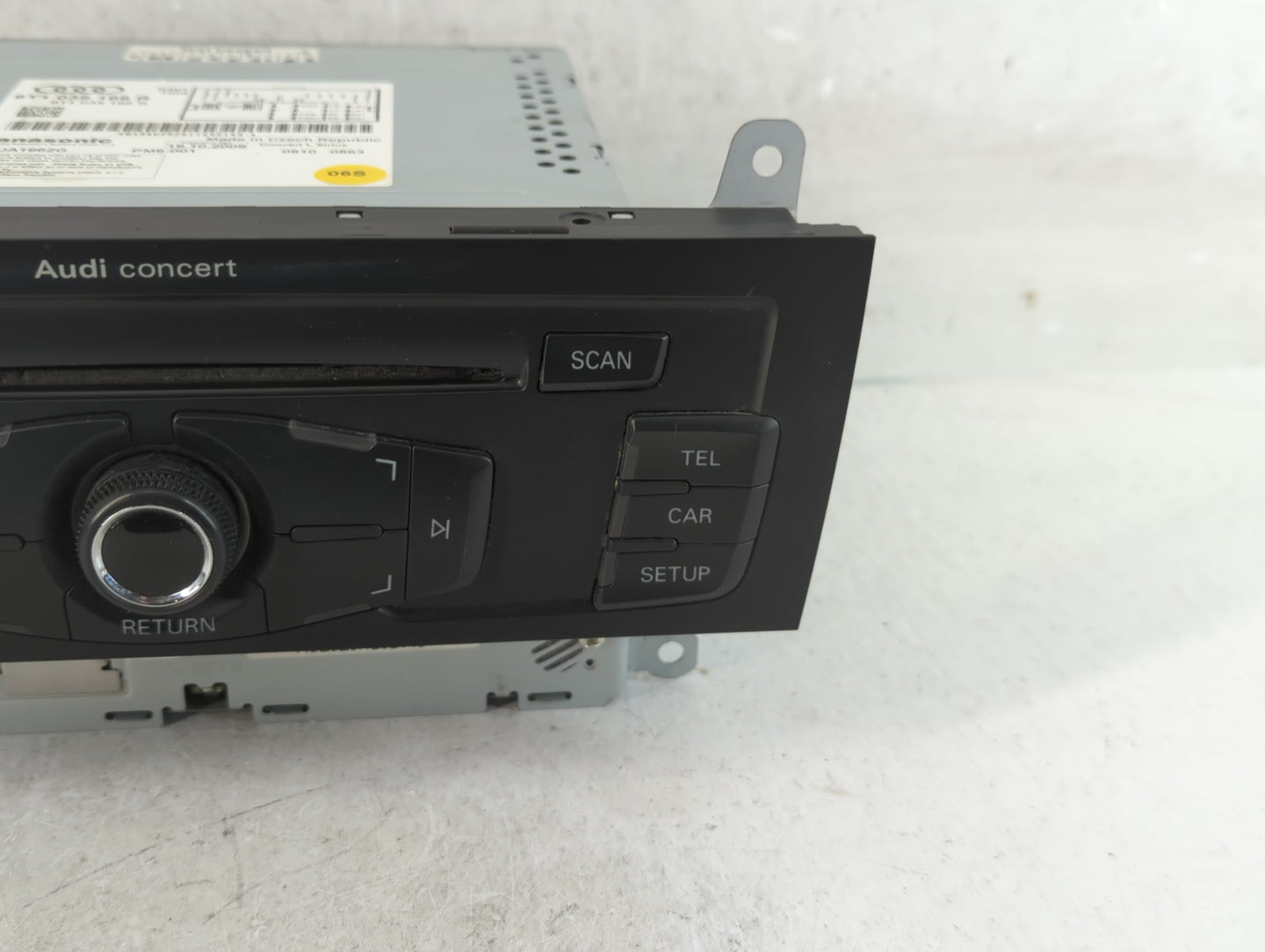 2011-2017 Audi Q5 Radio AM FM Cd Player Receiver Replacement P/N:8T1 035 186 R Fits Fits 2010 2011 2012 2013 2014 2015 2016 