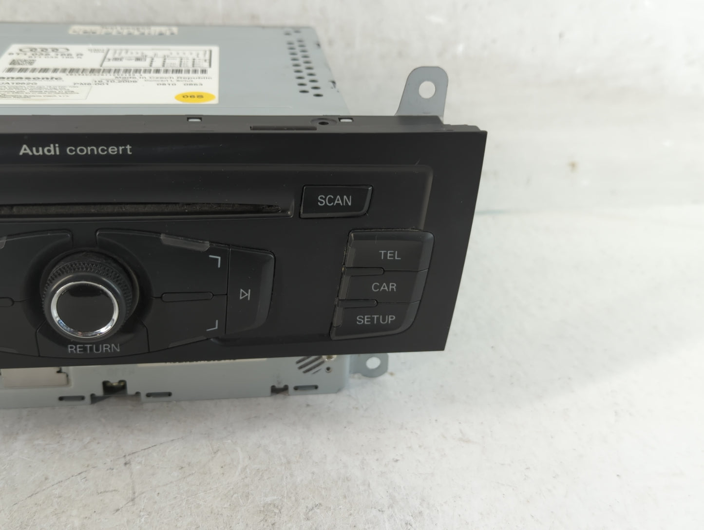 2011-2017 Audi Q5 Radio AM FM Cd Player Receiver Replacement P/N:8T1 035 186 R Fits Fits 2010 2011 2012 2013 2014 2015 2016 