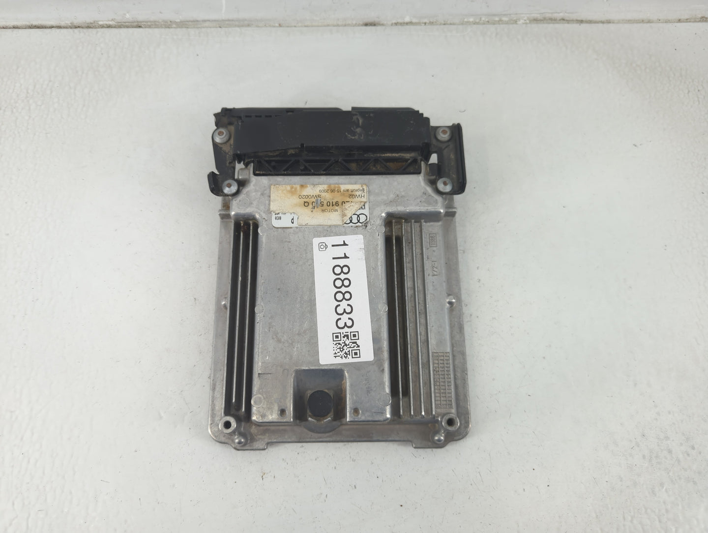 2010 Audi Q7 PCM Engine Control Computer ECU ECM PCU OEM P/N:4L0 910 5 Fits OEM Used Auto Parts - Oemusedautoparts1.com