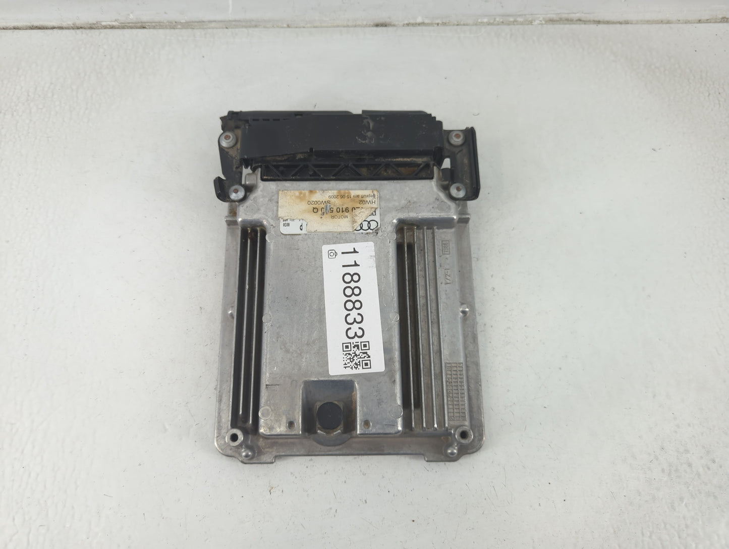 2010 Audi Q7 PCM Engine Control Computer ECU ECM PCU OEM P/N:4L0 910 5 Fits OEM Used Auto Parts - Oemusedautoparts1.com