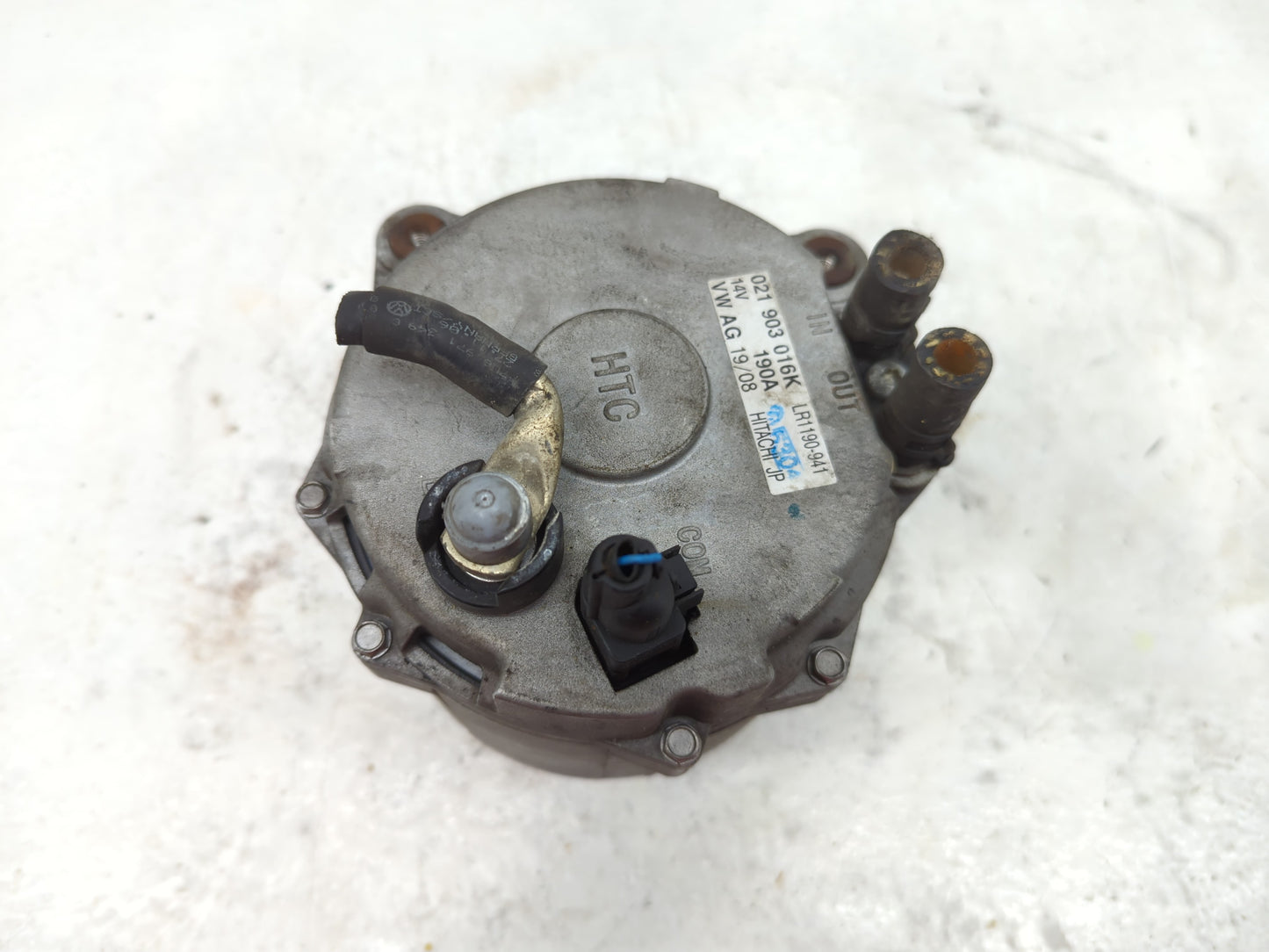 2009-2010 Audi Q7 Alternator Replacement Generator Charging Assembly Engine OEM P/N:021903016 180AVWAG Fits Fits 2009 2010 O