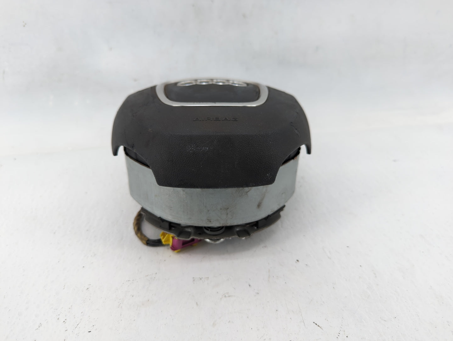 2007-2010 Audi Q7 Air Bag Driver Left Steering Wheel Mounted P/N:4L0 880 201 Q 6PS Fits Fits 2007 2008 2009 2010 OEM Used Au
