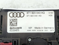 2010-2012 Audi S4 Climate Control Module Temperature AC/Heater Replacement P/N:8T1 820 043 AQ Fits OEM Used Auto Parts - Oem