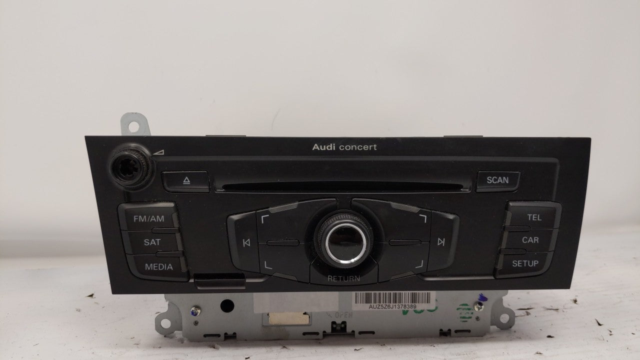 2008-2012 Audi S5 Radio AM FM Cd Player Receiver Replacement P/N:8T1 035 186 R 8T1 035 186 R Fits Fits 2008 2009 2010 2011 2