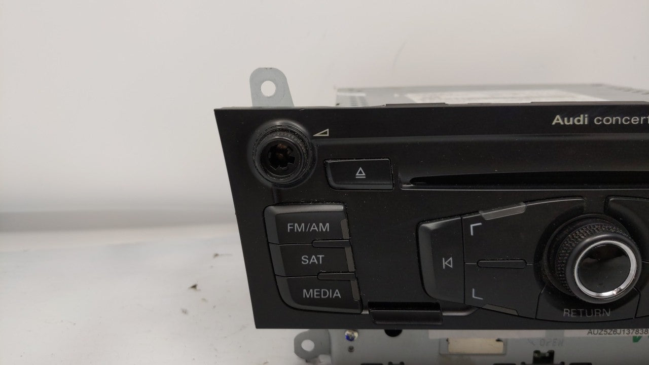 2008-2012 Audi S5 Radio AM FM Cd Player Receiver Replacement P/N:8T1 035 186 R 8T1 035 186 R Fits Fits 2008 2009 2010 2011 2