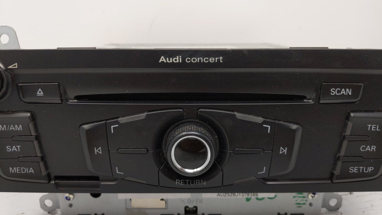 2008-2012 Audi S5 Radio AM FM Cd Player Receiver Replacement P/N:8T1 035 186 R 8T1 035 186 R Fits Fits 2008 2009 2010 2011 2