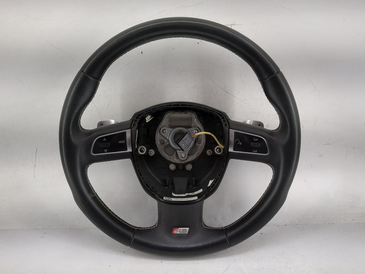2010 Audi S5 Steering Wheel Oem Black - Oemusedautoparts1.com