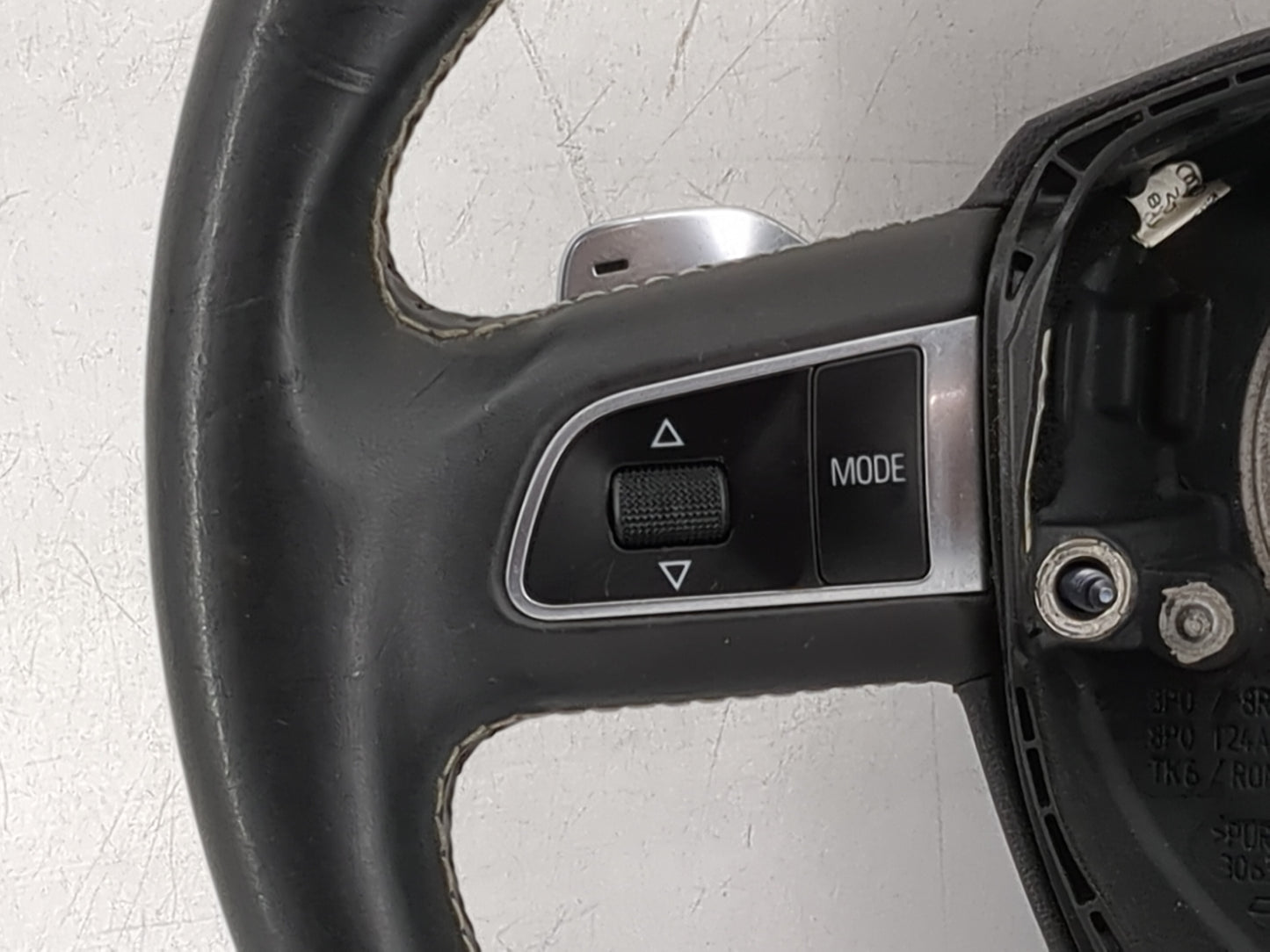 2010 Audi S5 Steering Wheel Oem Black - Oemusedautoparts1.com
