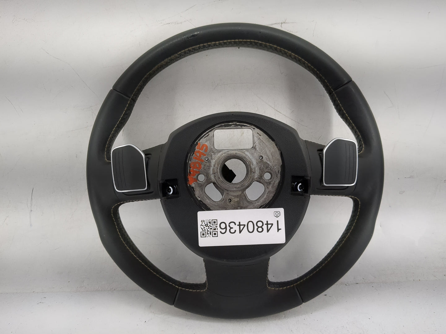 2010 Audi S5 Steering Wheel Oem Black - Oemusedautoparts1.com