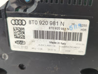 2010 Audi S5 Instrument Cluster Speedometer Gauges P/N:8T0 920 981 N Fits OEM Used Auto Parts - Oemusedautoparts1.com