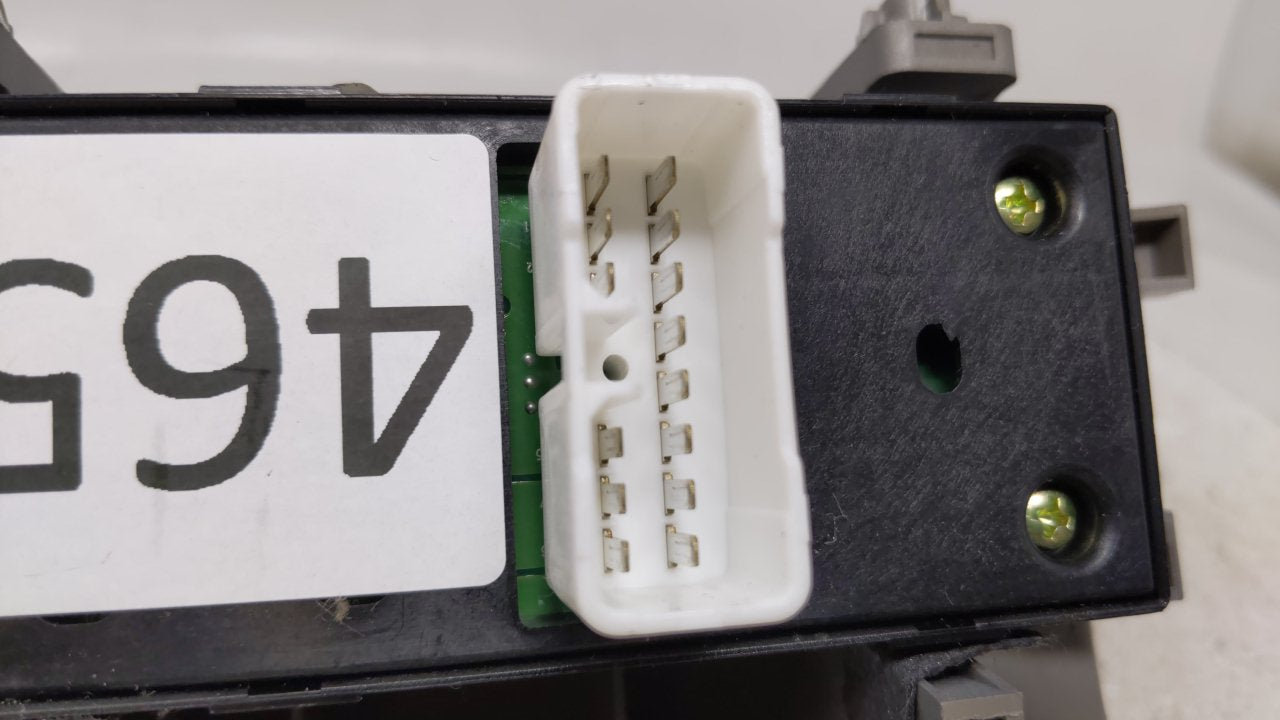 2010 Bmw 325 Master Power Window Switch Replacement Driver Side Left Fits OEM Used Auto Parts - Oemusedautoparts1.com