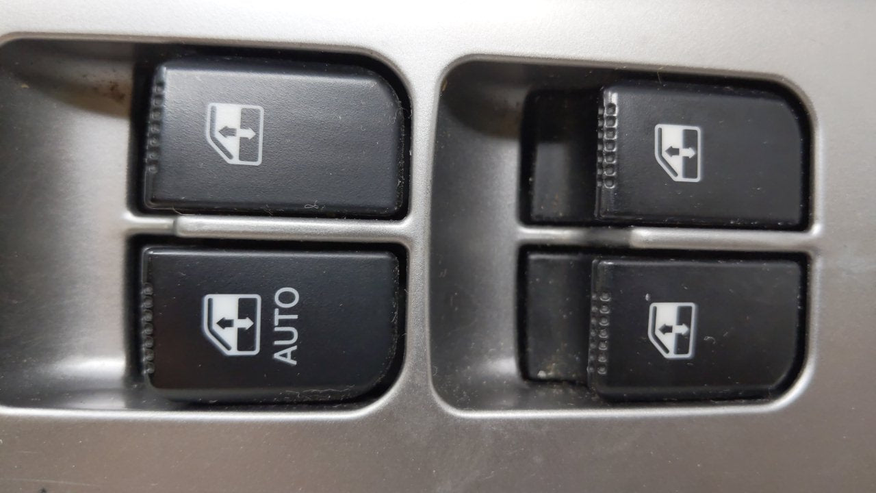 2010 Bmw 325 Master Power Window Switch Replacement Driver Side Left Fits OEM Used Auto Parts - Oemusedautoparts1.com
