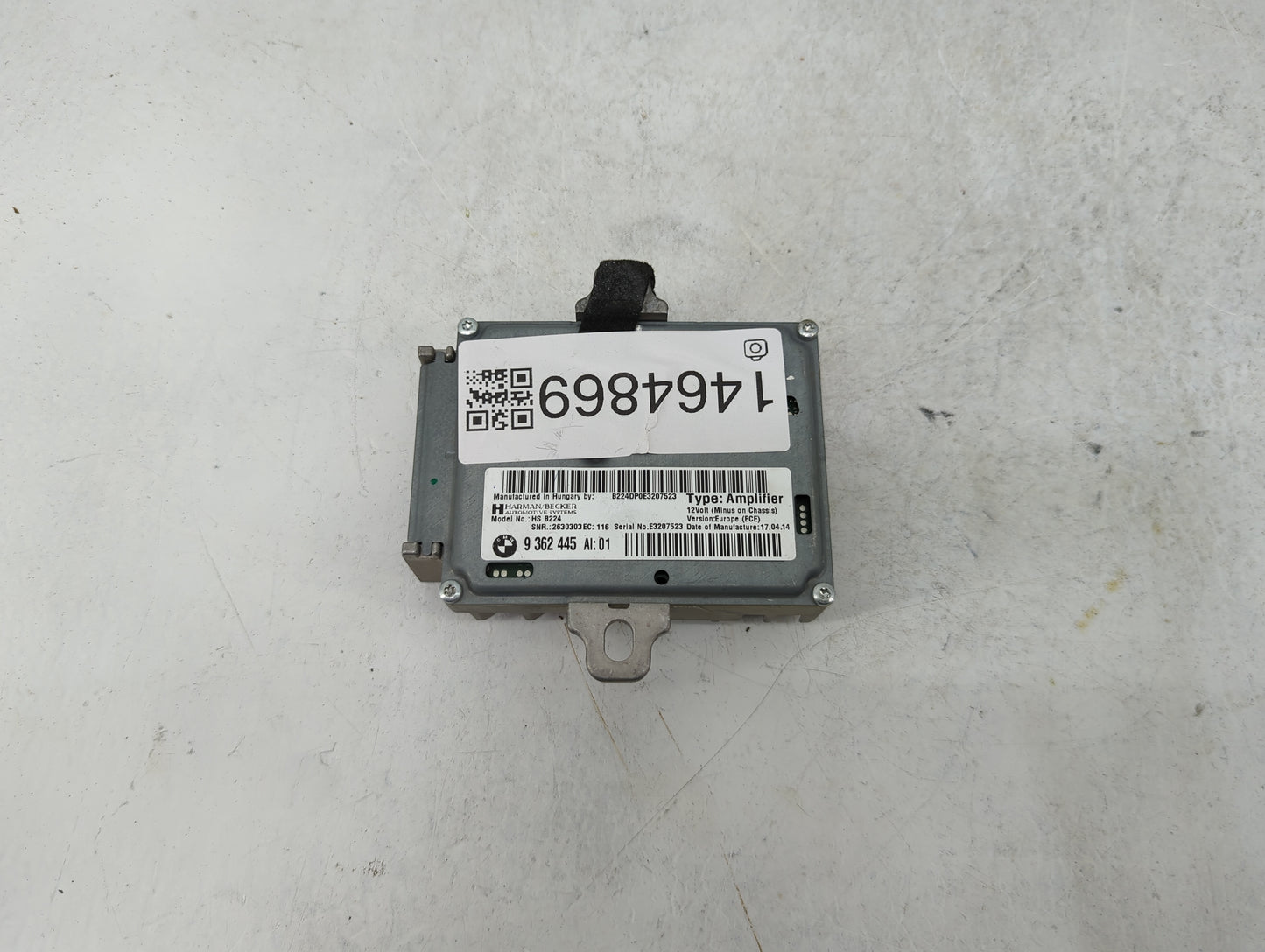 2010 Bmw 328i Radio Speaker Amplifier - Oemusedautoparts1.com