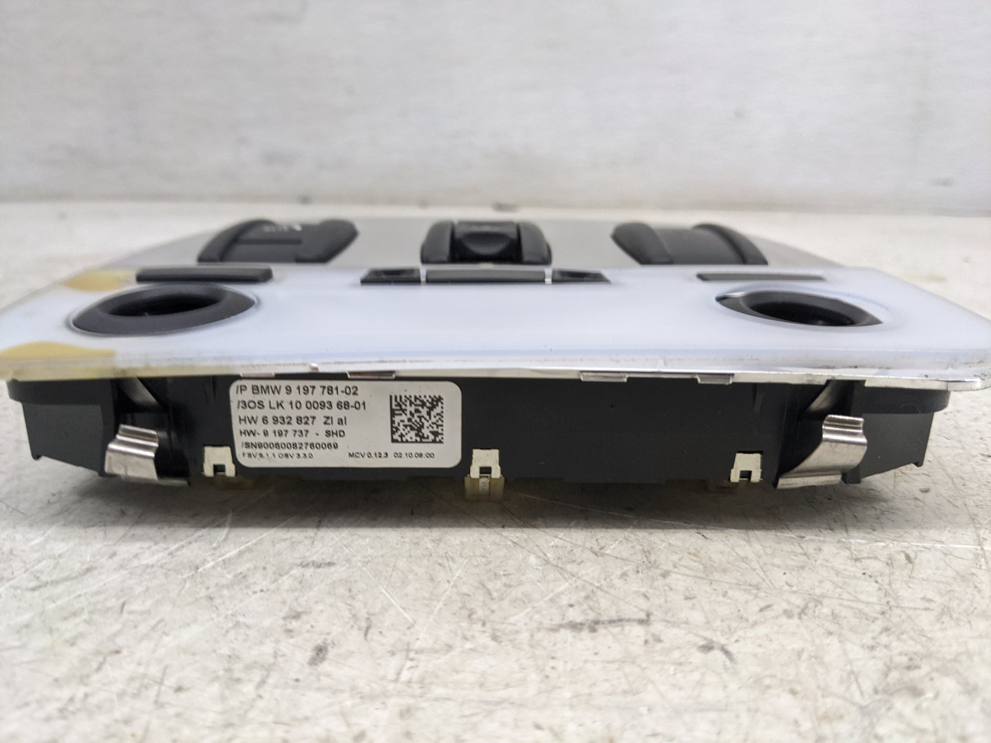 2010 Bmw 328i Overhead Roof Console - Oemusedautoparts1.com