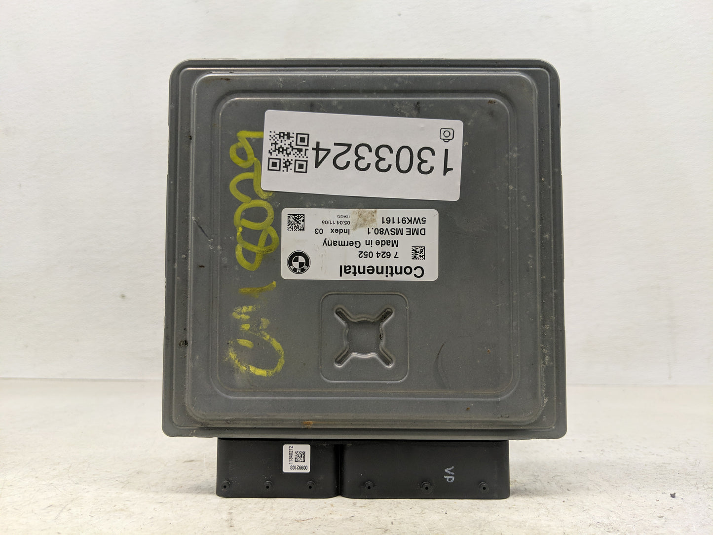 2007-2010 Bmw 328i PCM Engine Control Computer ECU ECM PCU OEM P/N:7 624 052 Fits Fits 2007 2008 2009 2010 OEM Used Auto Par