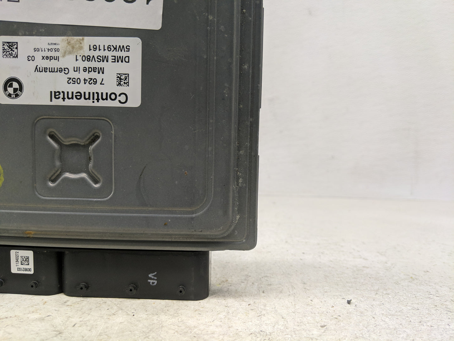2007-2010 Bmw 328i PCM Engine Control Computer ECU ECM PCU OEM P/N:7 624 052 Fits Fits 2007 2008 2009 2010 OEM Used Auto Par