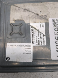 2007-2010 Bmw 328i PCM Engine Control Computer ECU ECM PCU OEM P/N:5WK90189 7576638, 7 624 052 Fits Fits 2007 2008 2009 2010