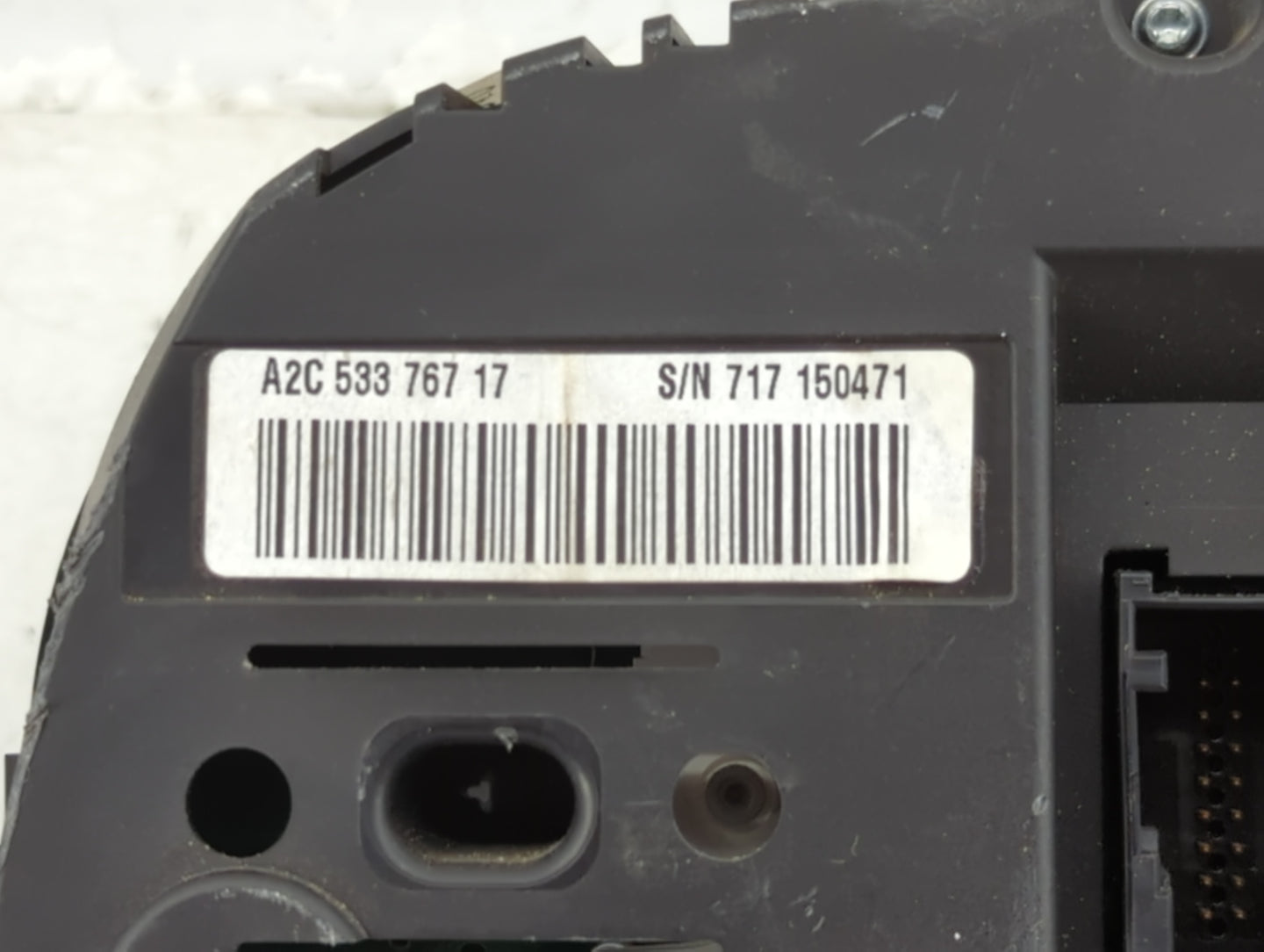 2007-2012 Bmw 328i Instrument Cluster Speedometer Gauges P/N:717 150471 A2C 533 767 17 Miles: Fits OEM Used Auto Parts - Oem