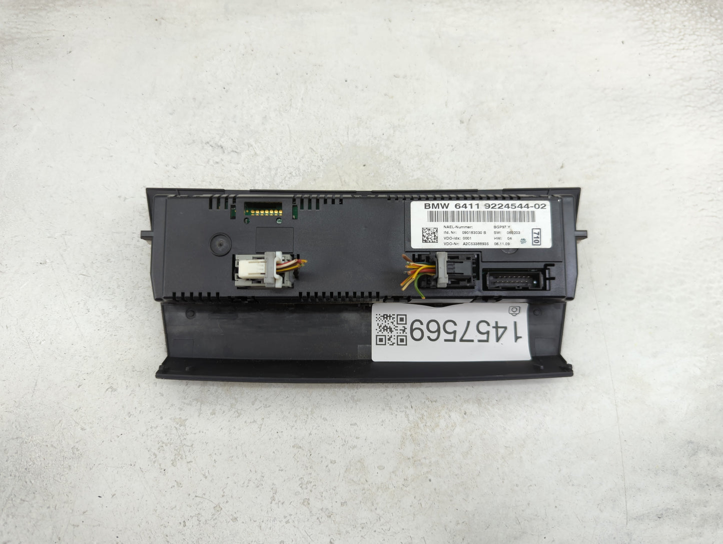2010-2012 Bmw 328i Climate Control Module Temperature AC/Heater Replacement P/N:9224544-02 Fits Fits 2010 2011 2012 2013 201