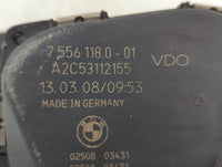 2007-2013 Bmw 328i Throttle Body P/N:7 556 118 Fits Fits 2007 2008 2009 2010 2011 2012 2013 OEM Used Auto Parts - Oemusedaut