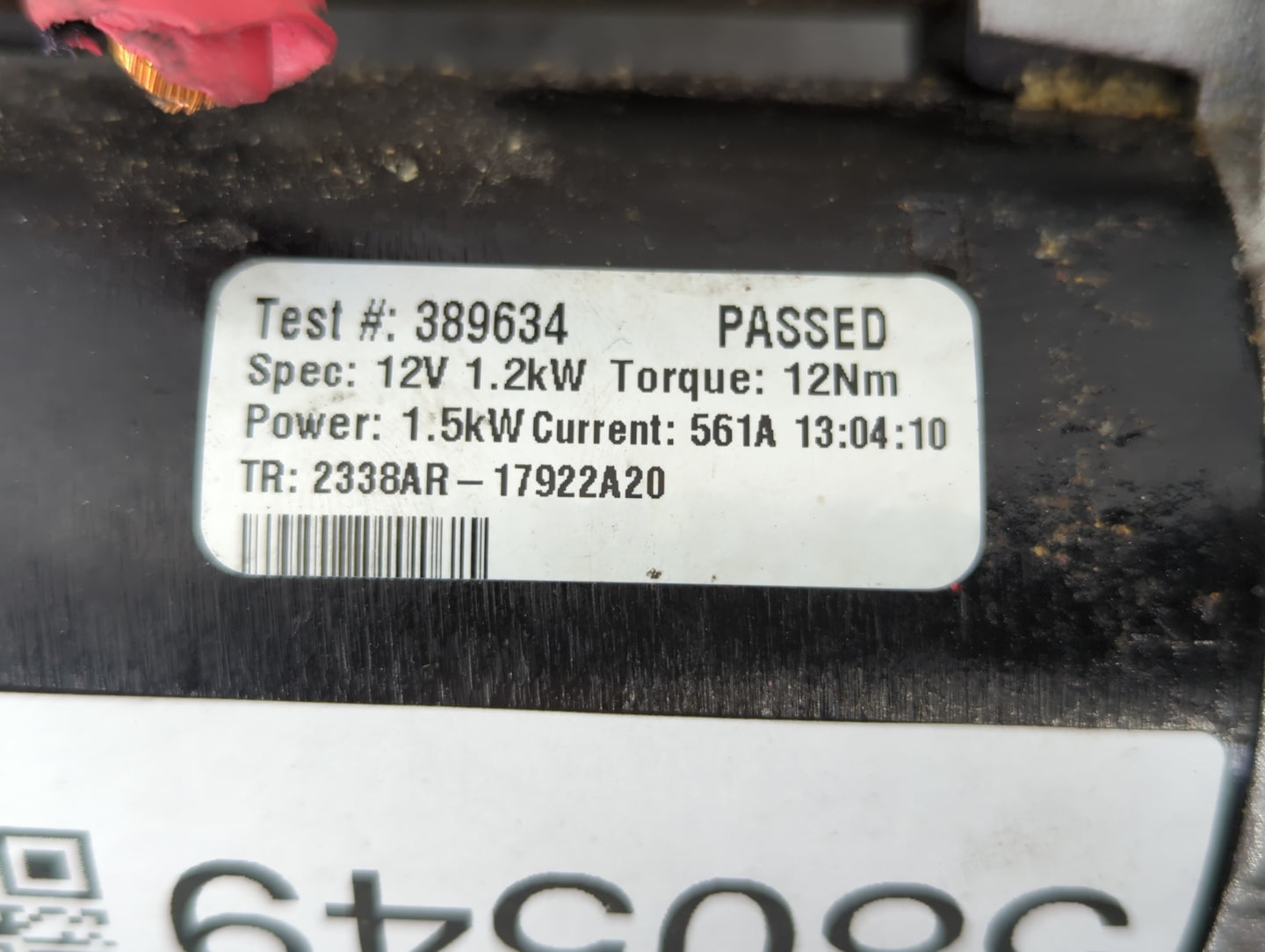 2007-2011 Bmw 328i Car Starter Motor Solenoid OEM P/N:2338AR-17922A20 389634 Fits Fits 2005 2006 2007 2008 2009 2010 2011 OE