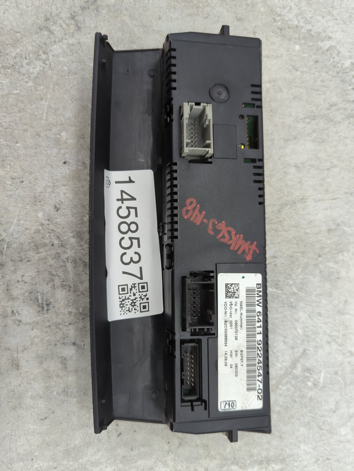 2007-2010 Bmw 335i Climate Control Module Temperature AC/Heater Replacement P/N:9224547-02 Fits Fits 2007 2008 2009 2010 OEM