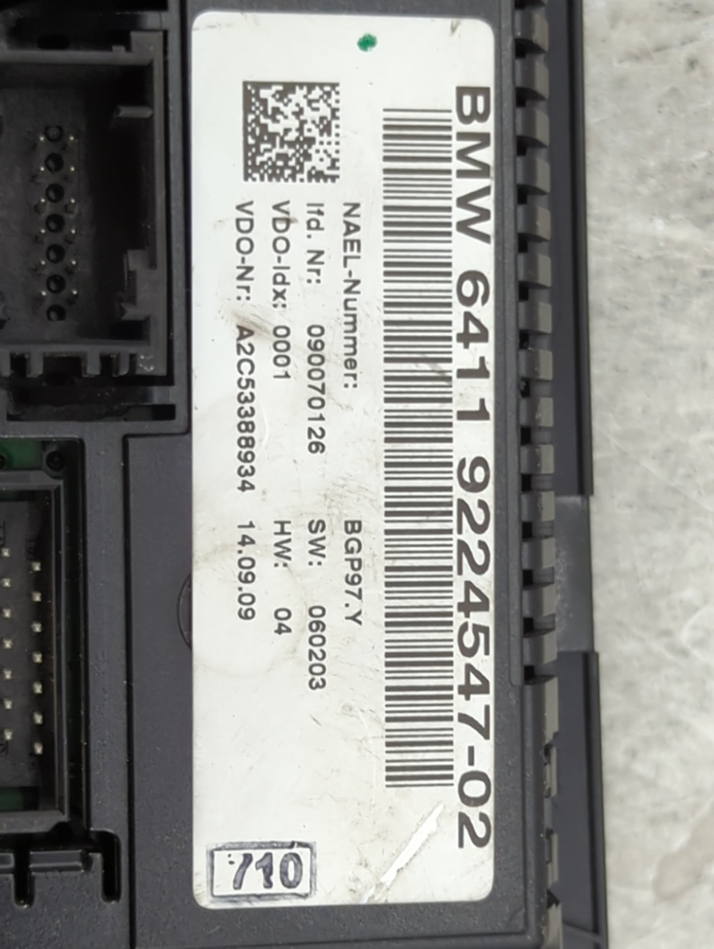 2007-2010 Bmw 335i Climate Control Module Temperature AC/Heater Replacement P/N:9224547-02 Fits Fits 2007 2008 2009 2010 OEM