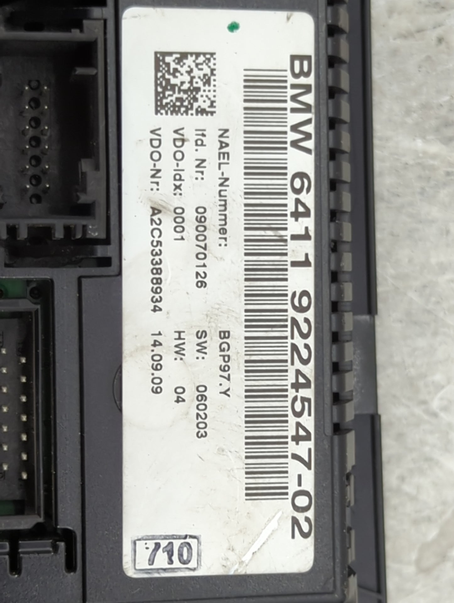 2007-2010 Bmw 335i Climate Control Module Temperature AC/Heater Replacement P/N:9224547-02 Fits Fits 2007 2008 2009 2010 OEM