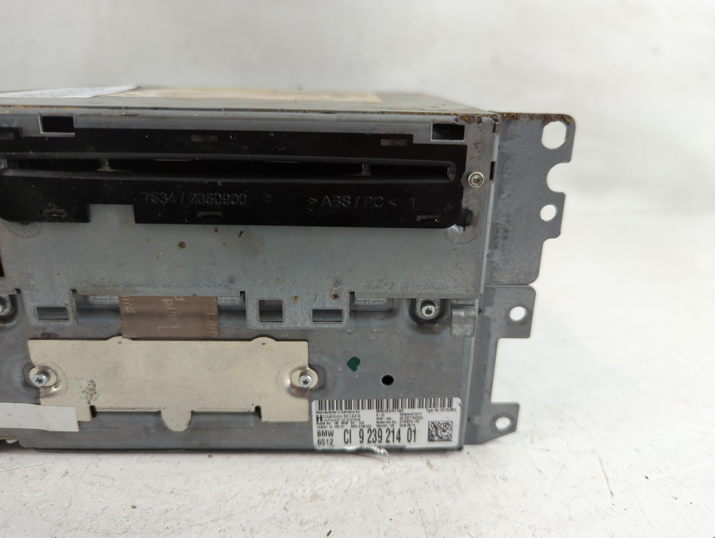 2010 Bmw 525i Radio AM FM Cd Player Receiver Replacement P/N:CI 9 239 214 01 Fits OEM Used Auto Parts - Oemusedautoparts1.co