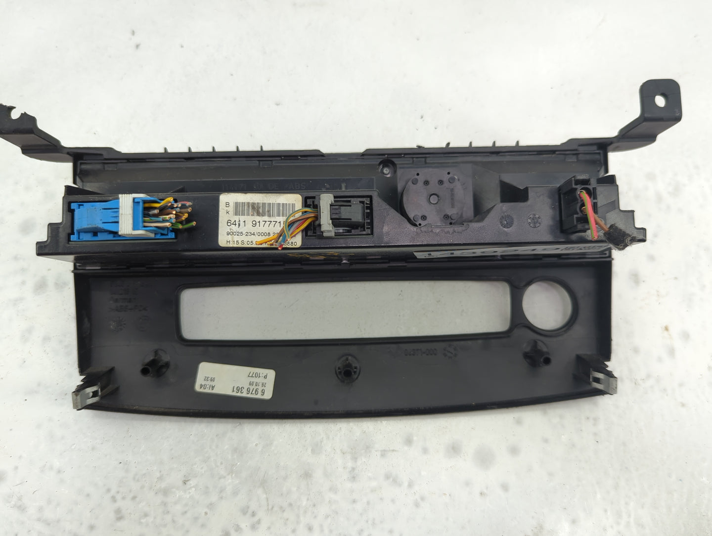 2008-2010 Bmw 528 Climate Control Module Temperature AC/Heater Replacement P/N:64119177715 6976361 Fits Fits 2008 2009 2010 